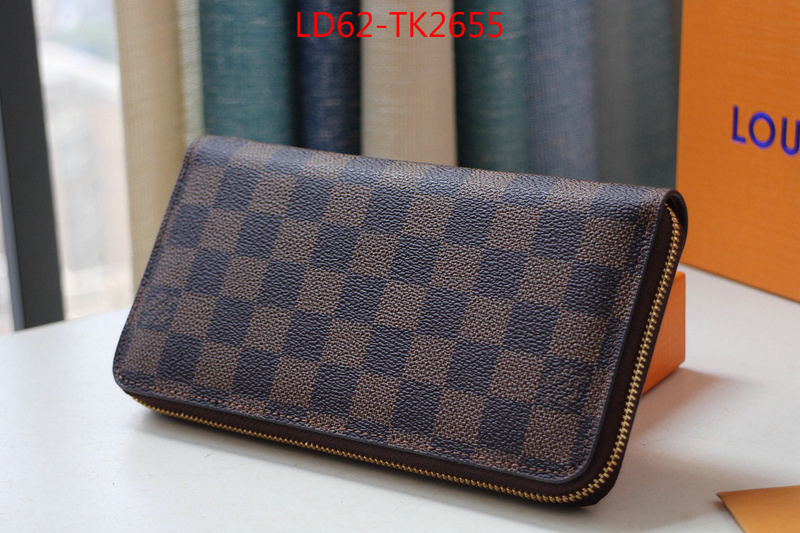 LV Bags(TOP)-Wallet,ID: TK2655,$:62USD