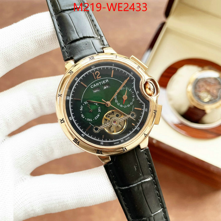 Watch(TOP)-Cartier,cheap wholesale , ID: WE2433,$: 219USD