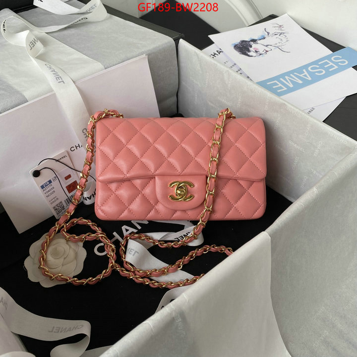 Chanel Bags(TOP)-Diagonal-,ID: BW2208,$: 189USD