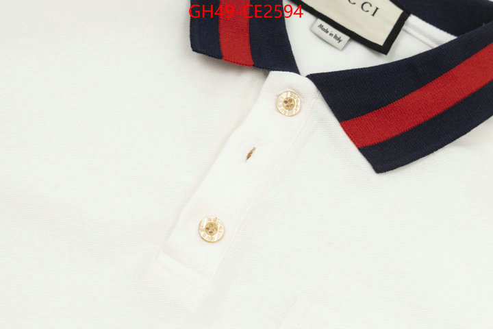 Clothing-Gucci,highest product quality , ID: CE2594,$: 49USD