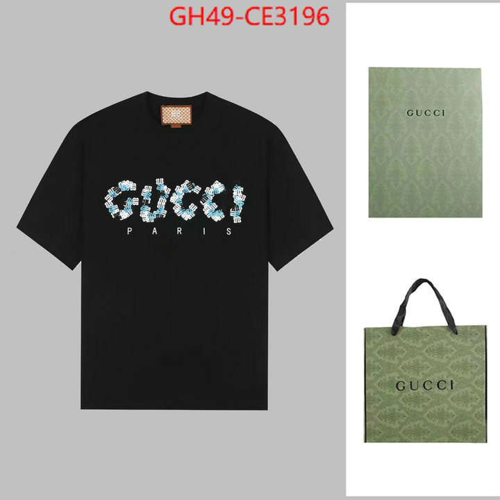 Clothing-Gucci,high quality happy copy , ID: CE3196,$: 49USD