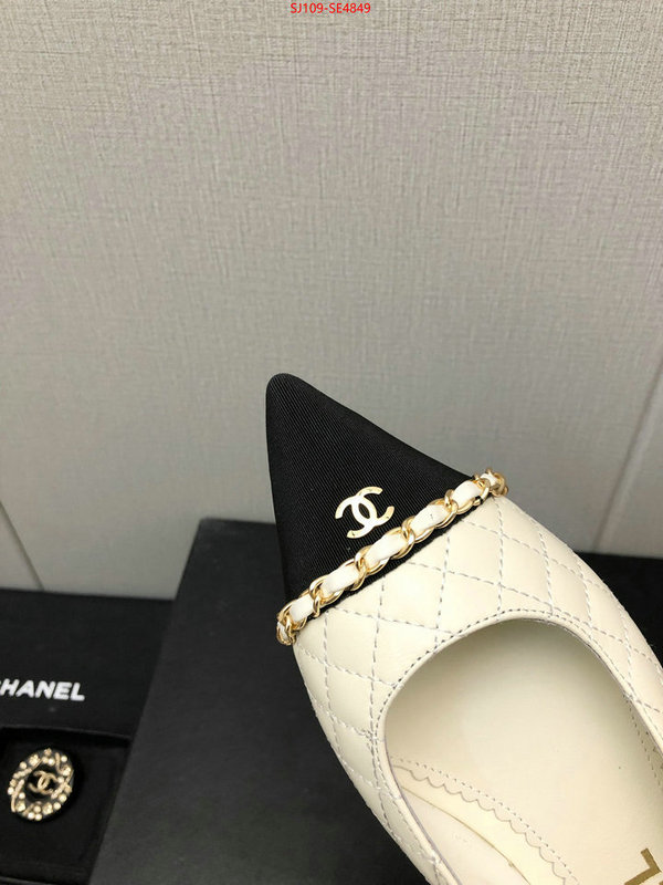 Women Shoes-Chanel,cheap replica designer , ID: SE4849,$: 109USD