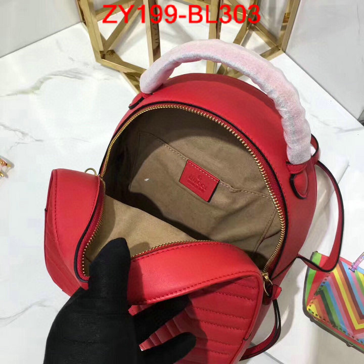 Gucci Bags(TOP)-Backpack-,what's the best place to buy replica ,ID: BL303,$:199USD