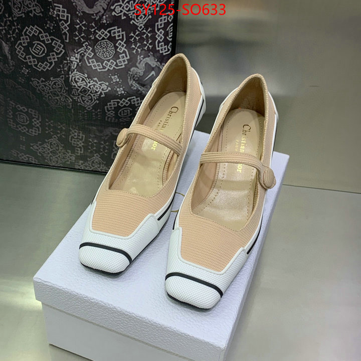 Women Shoes-Dior,sell high quality , ID: SO633,$: 125USD