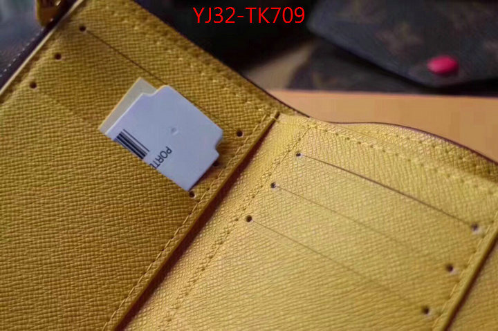 LV Bags(4A)-Wallet,ID: TK709,$:32USD