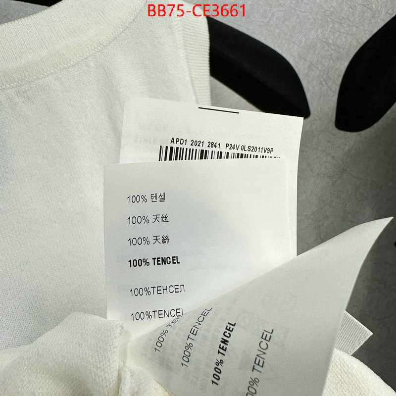 Clothing-Prada,fake aaaaa , ID: CE3661,$:75USD