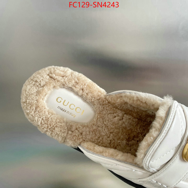 Women Shoes-Gucci,best fake , ID: SN4243,$: 129USD