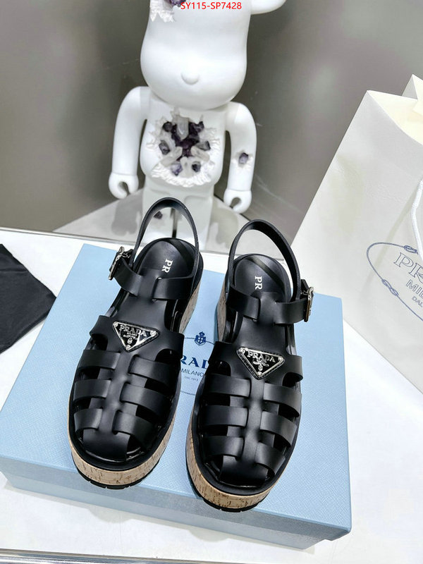 Women Shoes-Prada,where quality designer replica , ID: SP7428,$: 115USD