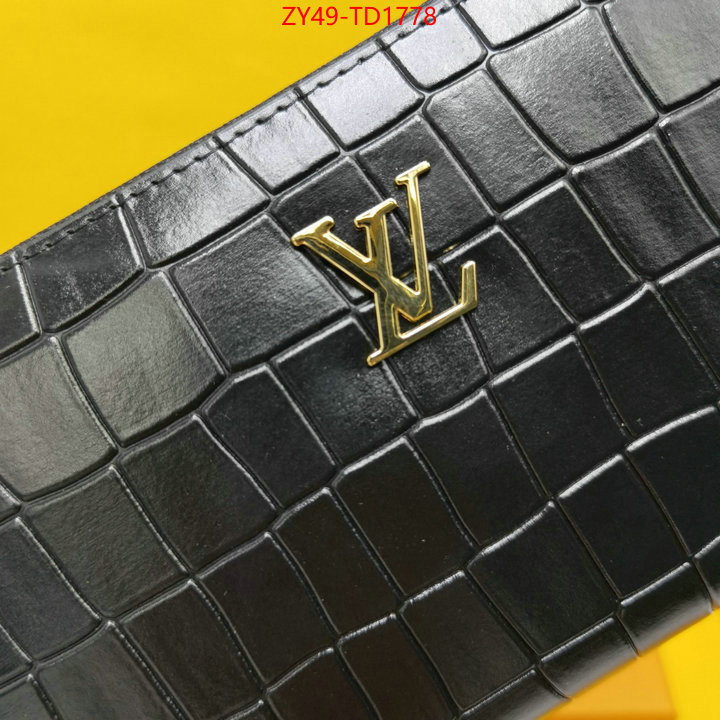 LV Bags(4A)-Wallet,ID: TD1778,$: 49USD