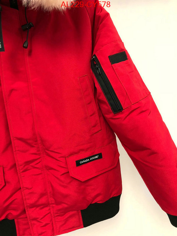 Down jacket Men-Canada Goose,2023 aaaaa replica 1st copy , ID: CY578,$:229USD