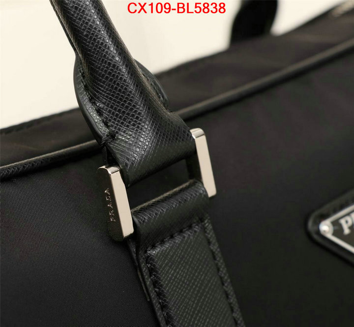 Prada Bags(4A)-Handbag-,buy first copy replica ,ID: BL5838,$: 109USD