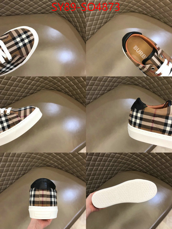 Men Shoes-Burberry,good quality replica , ID: SO4873,$: 89USD