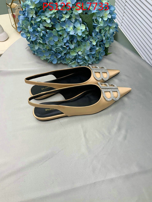 Women Shoes-Balenciaga,buy replica , ID: SL7733,$: 125USD