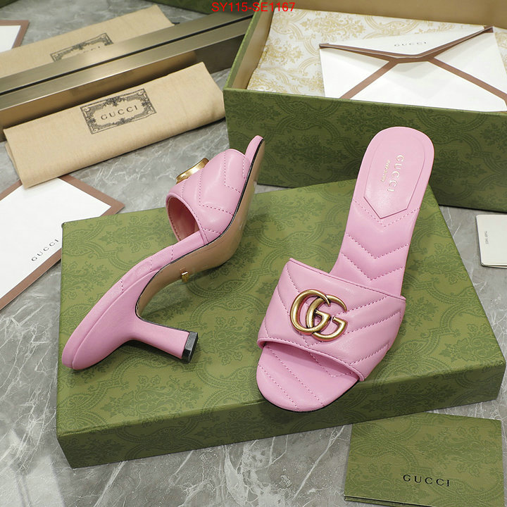 Women Shoes-Gucci,replica how can you , ID: SE1167,$: 115USD