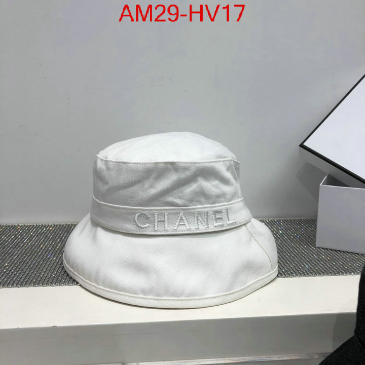 Cap (Hat)-Chanel,top quality designer replica ,ID: HV17,$: 29USD