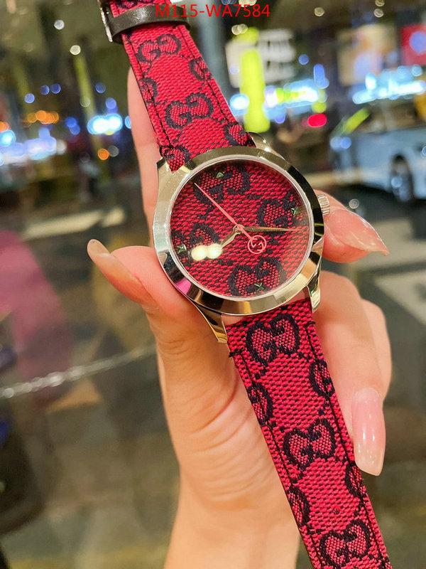 Watch(4A)-Gucci,designer replica , ID: WA7584,$: 115USD