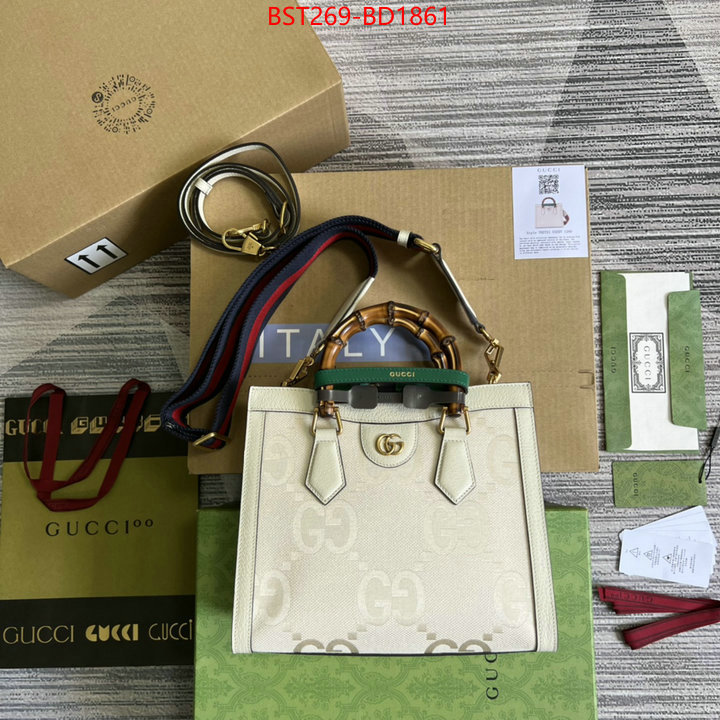 Gucci Bags(TOP)-Diana-Bamboo-,cheap replica designer ,ID: BD1861,