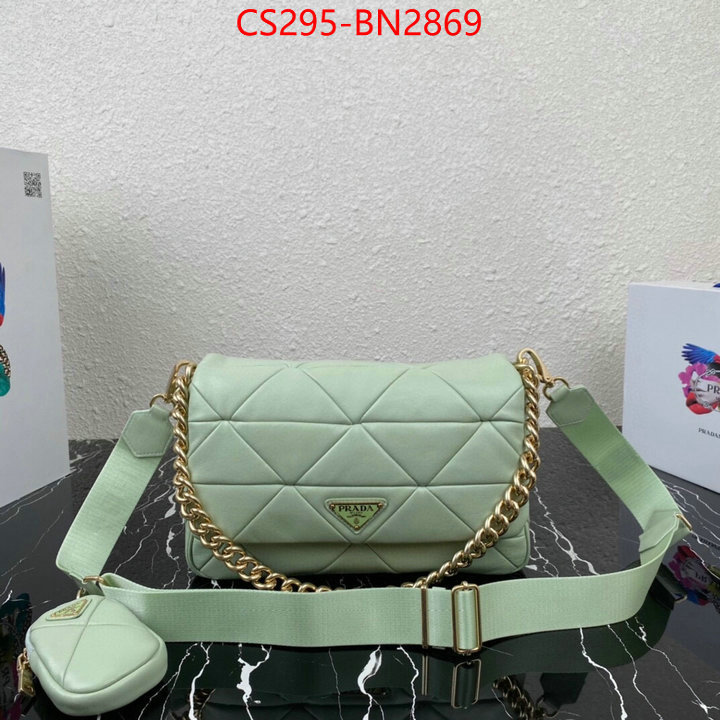 Prada Bags(TOP)-Diagonal-,ID: BN2869,$: 295USD