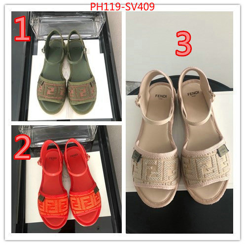 Women Shoes-Fendi,store , ID: SV409,$:119USD