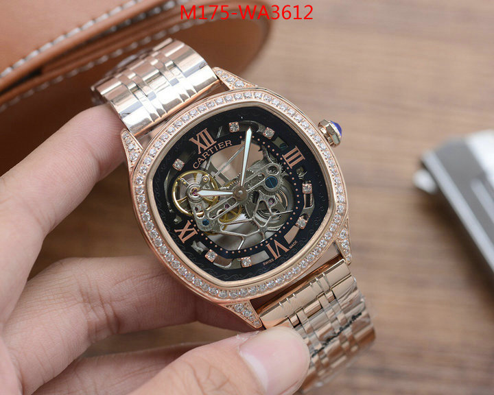 Watch(4A)-Cartier,wholesale replica shop ,ID: WA3612,$: 175USD