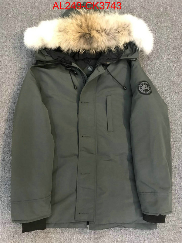 Down jacket Men-Canada Goose,perfect quality , ID: CK3743,$:249USD