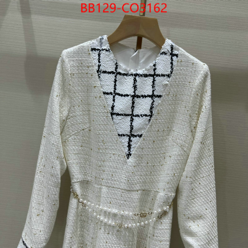 Clothing-Chanel,knockoff highest quality , ID: CO3162,$: 129USD