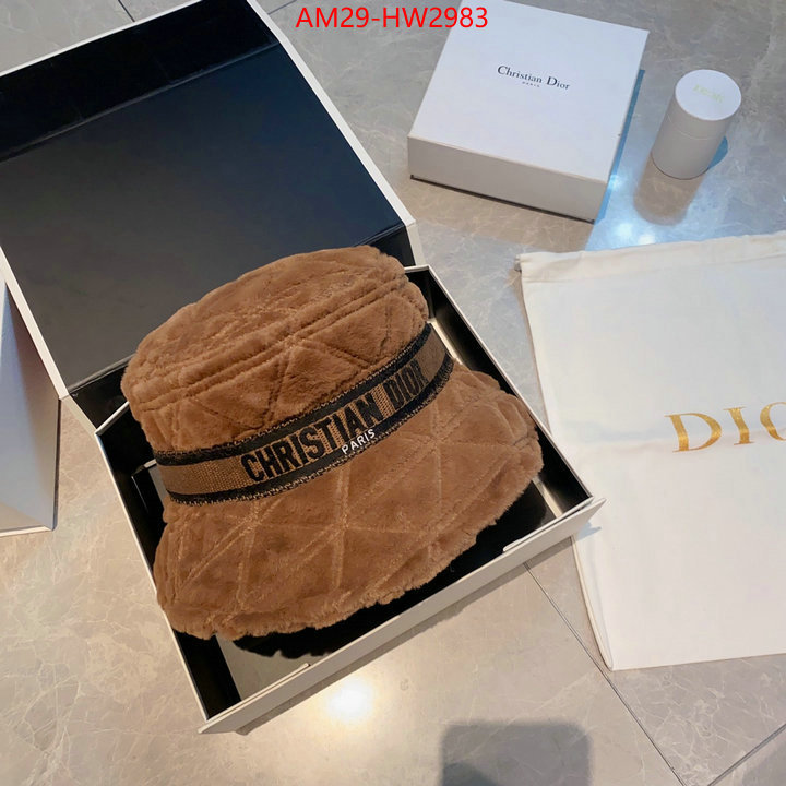 Cap (Hat)-Dior,we curate the best , ID: HW2983,$: 29USD