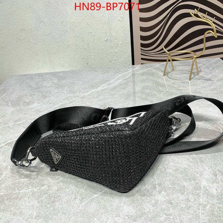 Prada Bags(4A)-Triangle,mirror copy luxury ,ID: BP7071,$: 89USD