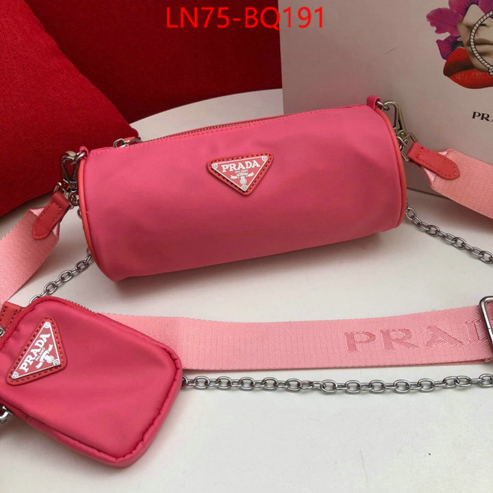 Prada Bags(4A)-Diagonal-,2023 perfect replica designer ,ID: BQ191,$: 75USD