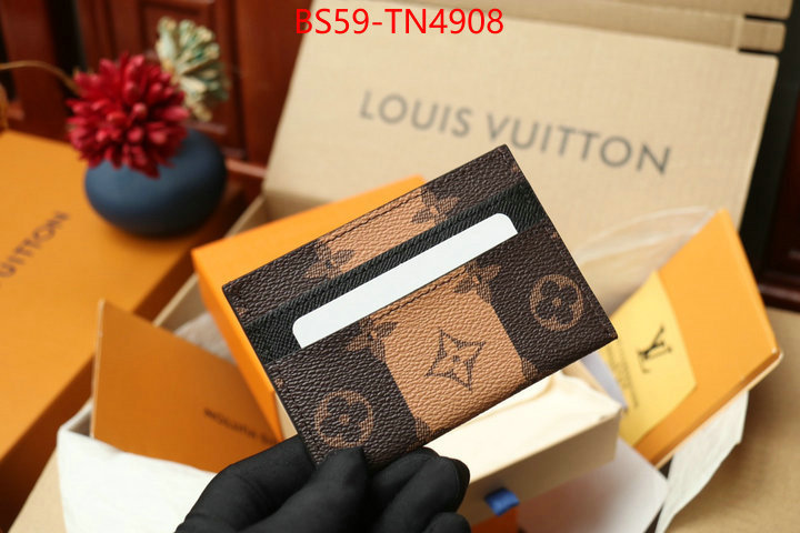 LV Bags(TOP)-Wallet,ID: TN4908,$: 59USD