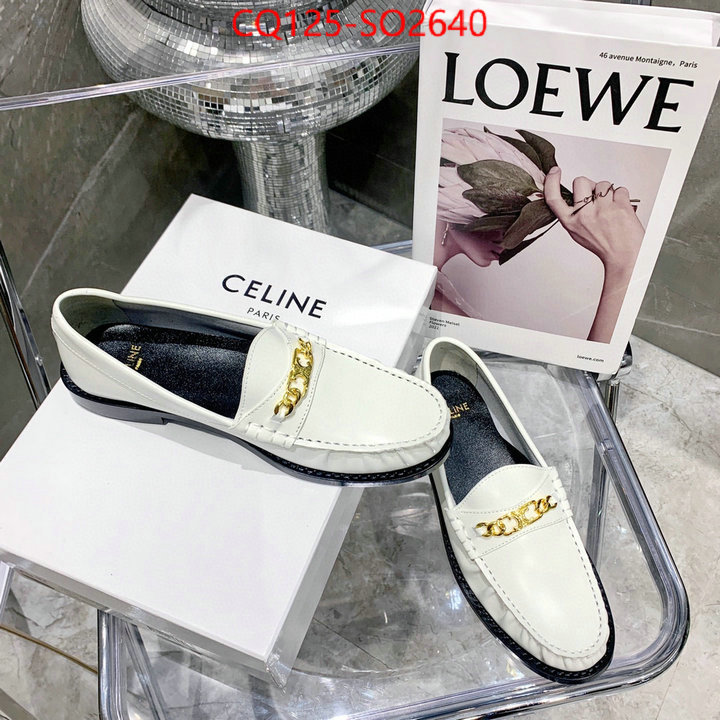 Women Shoes-CELINE,online from china designer , ID: SO2640,$: 125USD