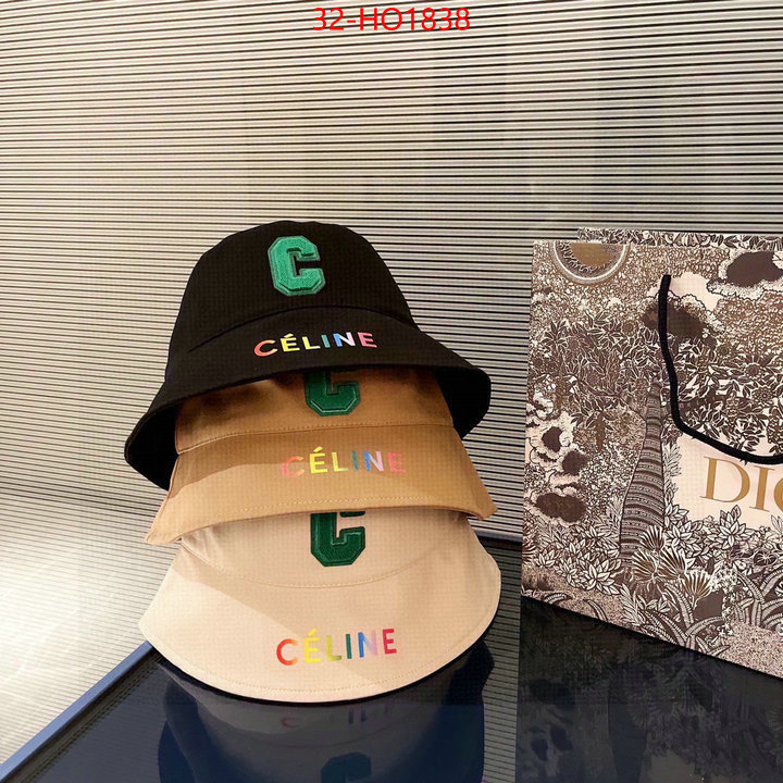 Cap (Hat)-Celine,wholesale 2023 replica , ID: HO1838,$: 32USD