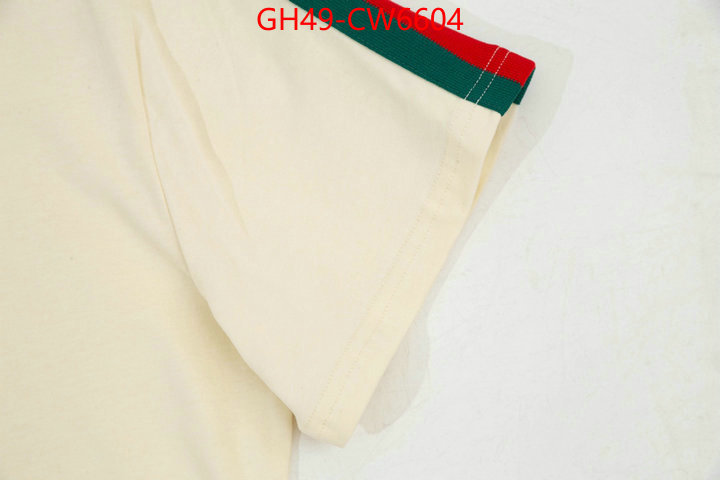 Clothing-Gucci,can you buy knockoff , ID: CW6604,$: 49USD