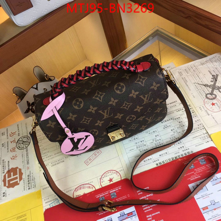 LV Bags(4A)-Pochette MTis Bag-Twist-,ID: BN3269,$: 95USD