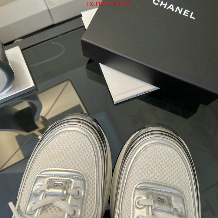 Women Shoes-Chanel,replica sale online , ID: SE3487,$: 125USD