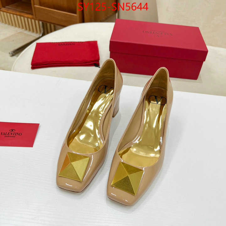 Women Shoes-Valentino,what's the best place to buy replica , ID: SN5644,$: 125USD