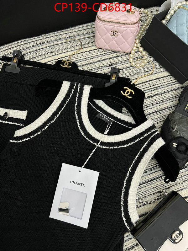 Clothing-Chanel,1:1 replica , ID: CD6831,$: 139USD