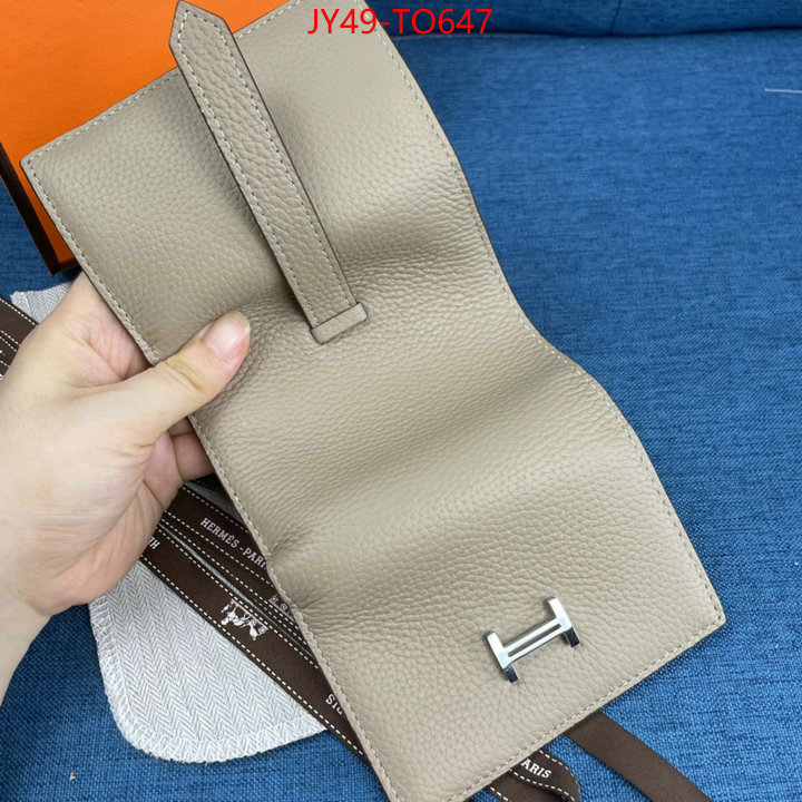 Hermes Bags(4A)-Wallet-,replica 1:1 high quality ,ID: TO647,$: 49USD