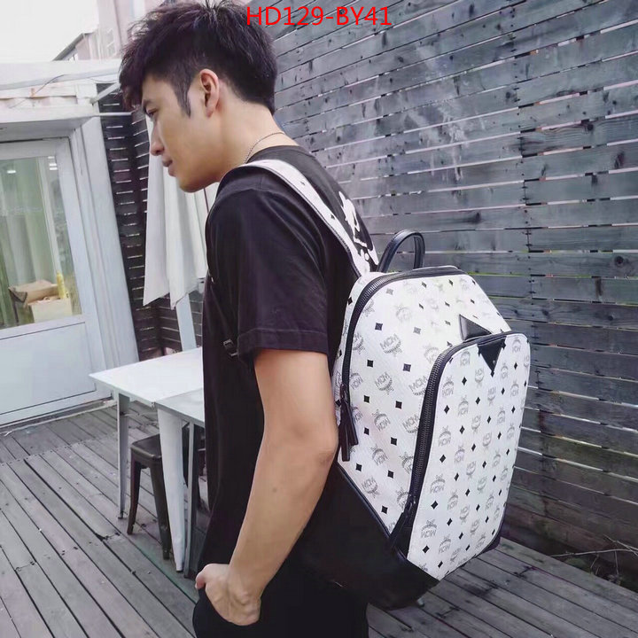 MCM Bags(TOP)-Backpack-,ID: BY41,$:129USD