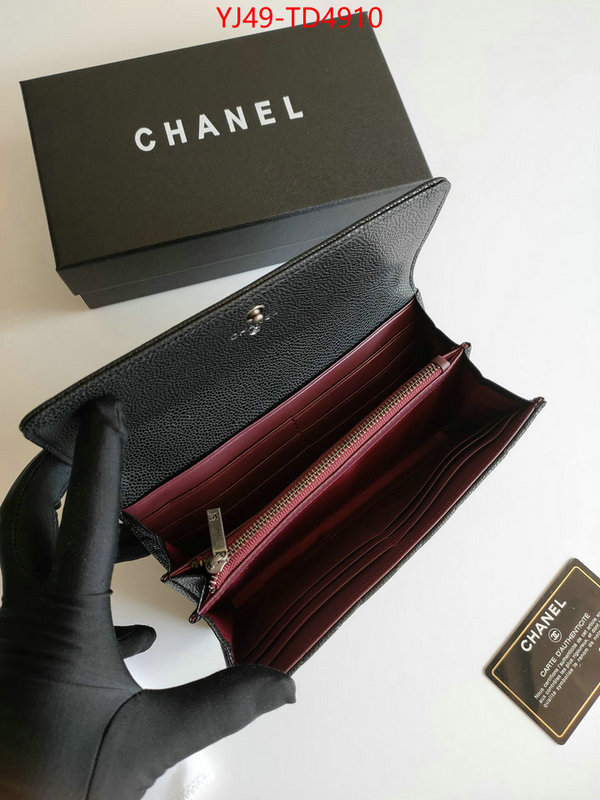 Chanel Bags(4A)-Wallet-,ID: TD4910,$: 49USD