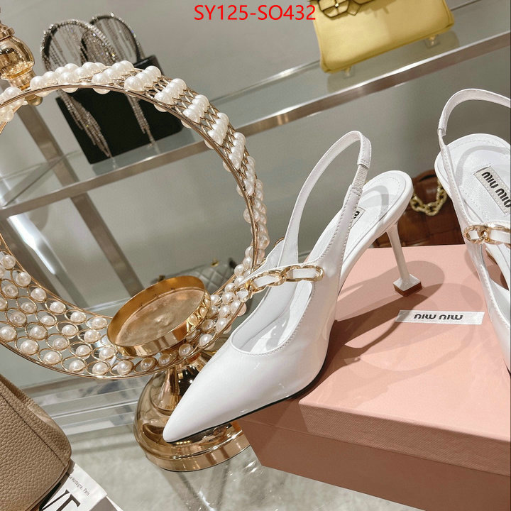 Women Shoes-Miu Miu,store , ID: SO432,$: 125USD