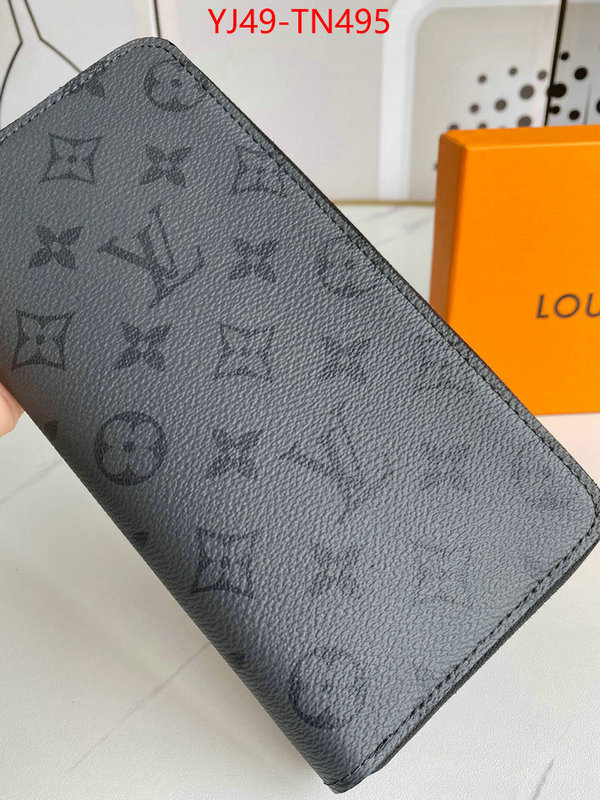 LV Bags(4A)-Wallet,ID: TN495,$: 49USD