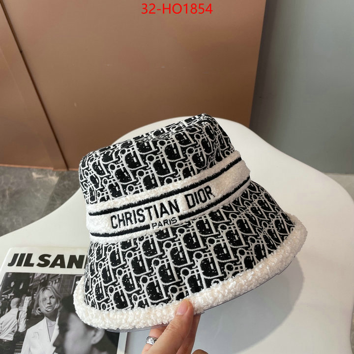 Cap (Hat)-Dior,what's the best to buy replica , ID: HO1854,$: 32USD