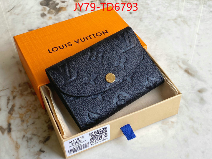 LV Bags(TOP)-Wallet,ID: TD6793,$: 79USD