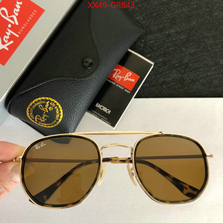 Glasses-RayBan,luxury shop , ID: GR843,$: 49USD