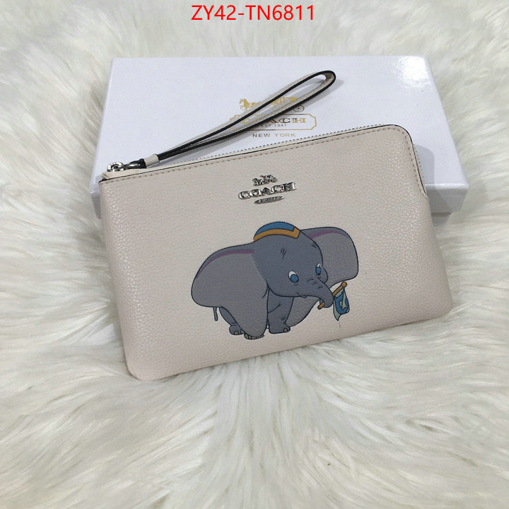 Coach Bags(4A)-Wallet,where can you buy a replica ,ID: TN6811,$: 42USD