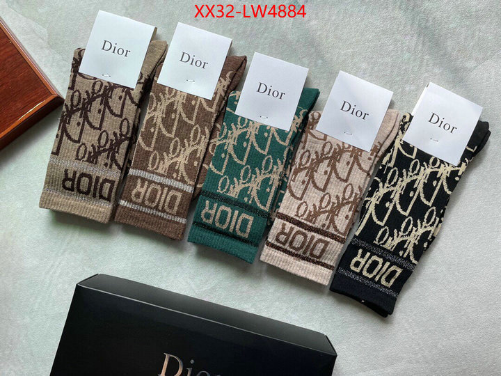 Sock-Dior,best knockoff , ID: LW4884,$: 32USD