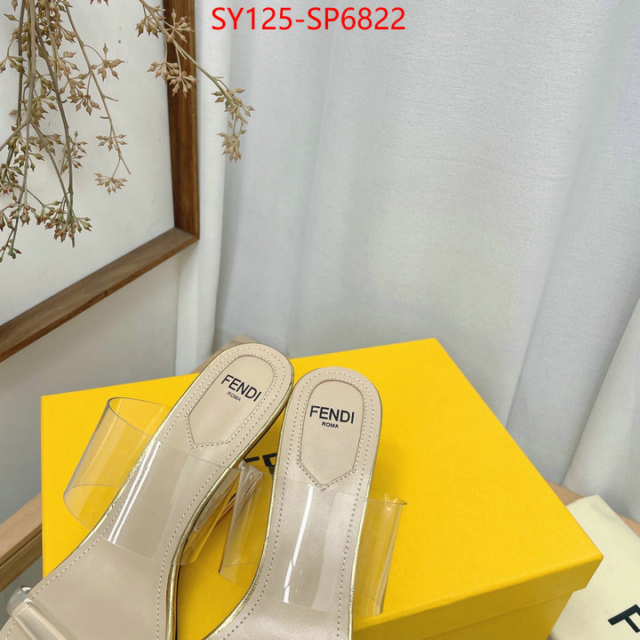 Women Shoes-Fendi,buy best quality replica , ID: SP6822,$: 125USD