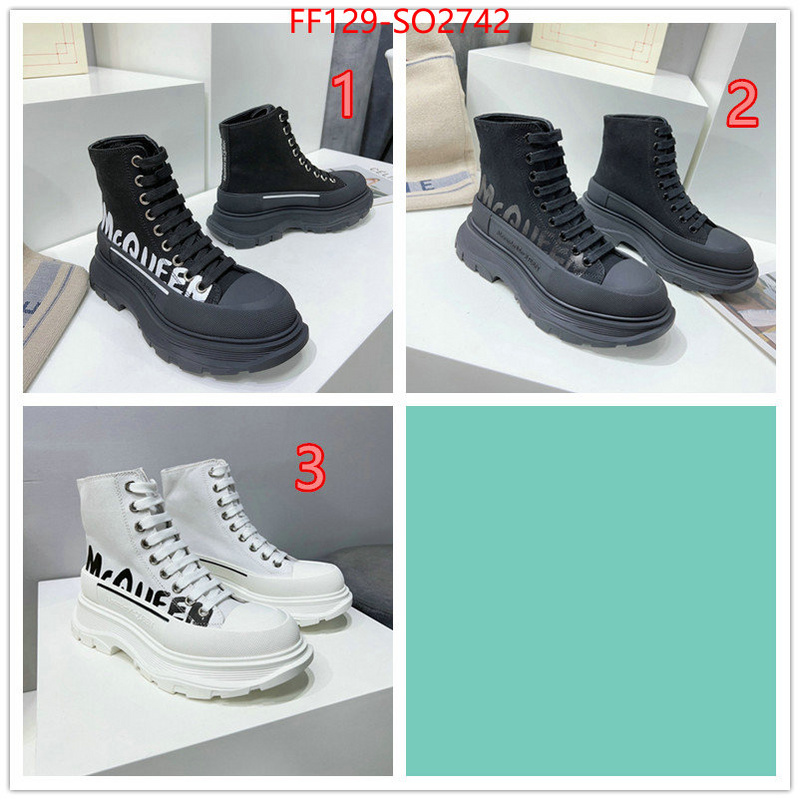 Men Shoes-Alexander McQueen,counter quality , ID: SO2742,$: 129USD