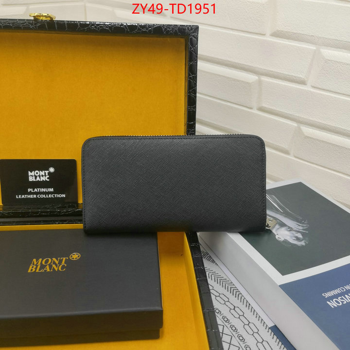 Montblanc Bags (4A)-Wallet,shop cheap high quality 1:1 replica ,ID: TD1951,$: 49USD